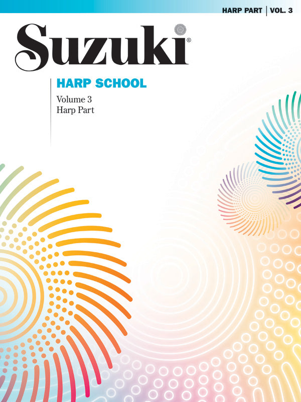Suzuki Harp School Harp Part, Volume 3 Cover Image