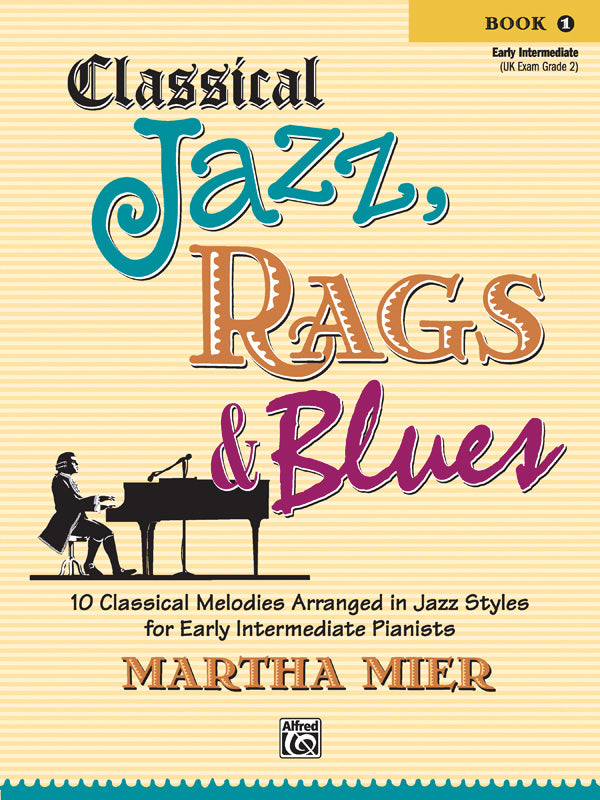 Classical Jazz, Rags & Blues, Book 1 Cover Image