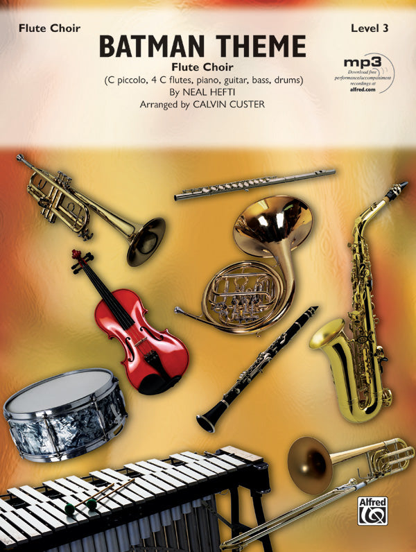 Batman Theme (from the Original TV Series): 4th Flute Sheet Music Preview