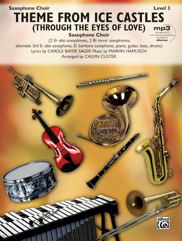 Ice Castles, Theme from (Through the Eyes of Love): E-flat Alto Saxophone Sheet Music Preview