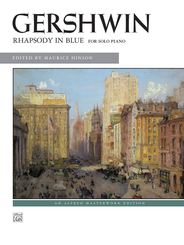 Gershwin: Rhapsody in Blue (Solo Piano Version) Cover Image