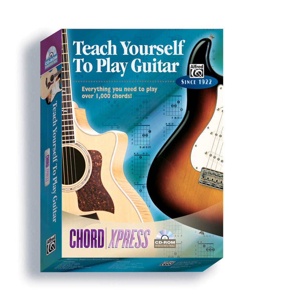 Alfred's Teach Yourself to Play Guitar: ChordXpress Cover Image