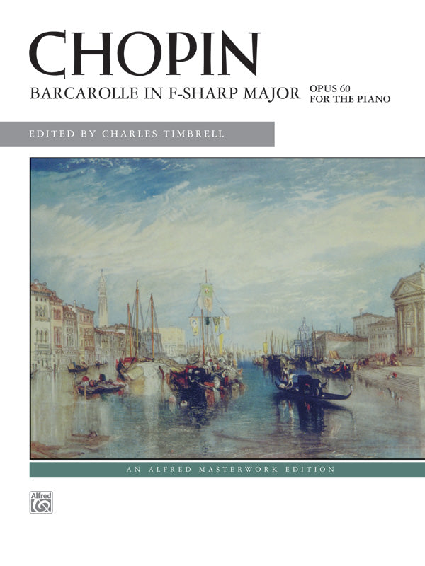 Chopin: Barcarolle in F-sharp Major, Opus 60 Cover Image