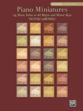 Piano Miniatures Cover Image