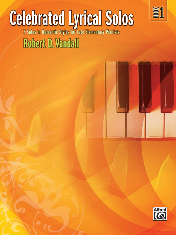 Celebrated Lyrical Solos, Book 1 Cover Image