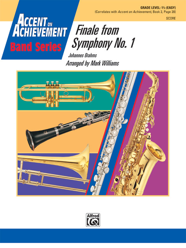 Finale from Brahms's Symphony No. 1 Sheet Music Preview