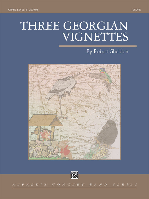 Three Georgian Vignettes: (wp) E-flat Tuba B.C. Sheet Music Preview