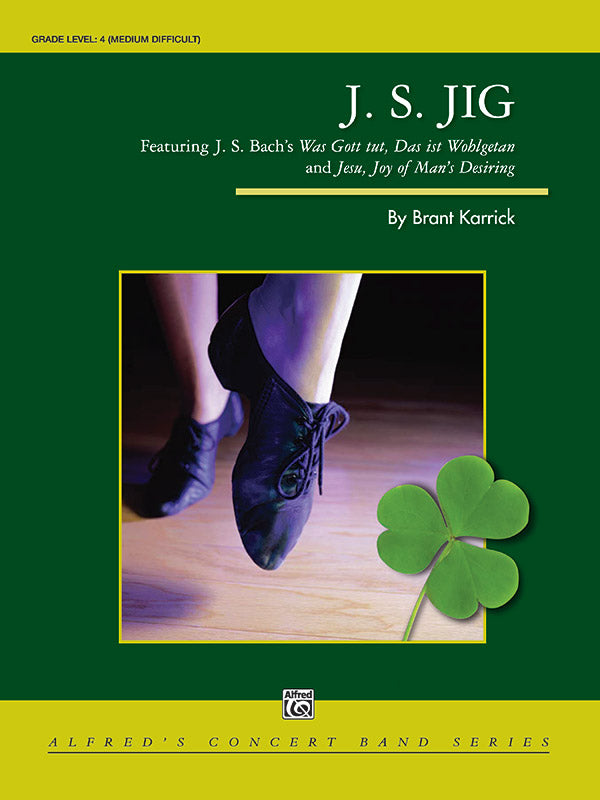 J.S. Jig: B-flat Bass Clarinet Sheet Music Preview