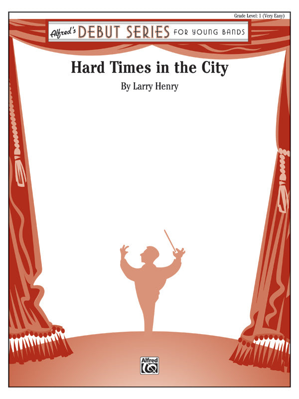 Hard Times in the City: E-flat Baritone Saxophone Sheet Music Preview