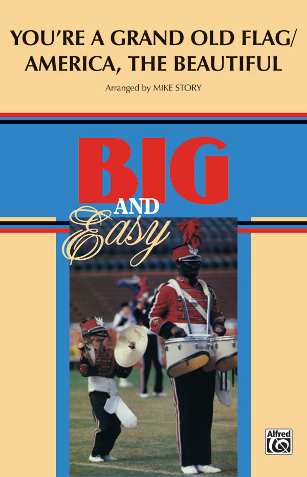 You're a Grand Old Flag / America, the Beautiful: Bb Tenor Saxophone/Bartione Treble Clef Sheet Music Preview