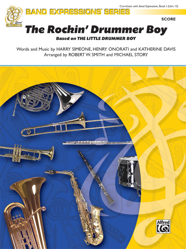 The Rockin' Drummer Boy: B-flat Bass Clarinet Sheet Music Preview
