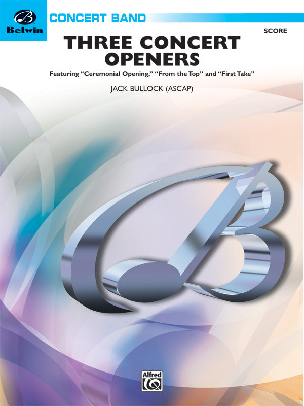 Three Concert Openers: 2nd F Horn Sheet Music Preview