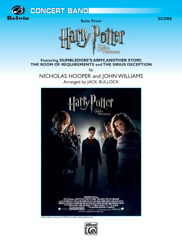 <i>Harry Potter and the Order of the Phoenix</i>, Suite from Cover Image
