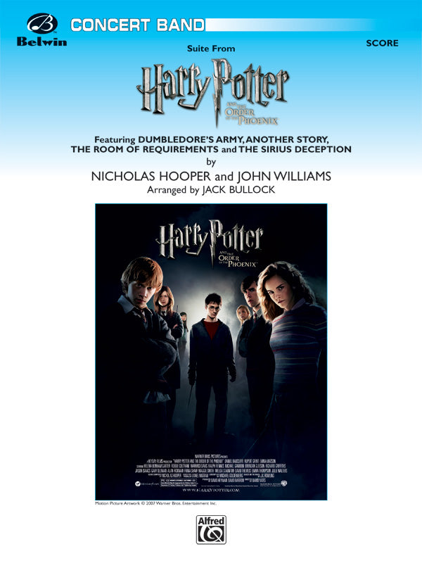 Harry Potter and the Order of the Phoenix, Suite from: 3rd B-flat Trumpet Sheet Music Preview