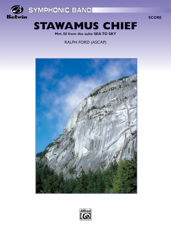 Stawamus Chief: B-flat Bass Clarinet Sheet Music Preview