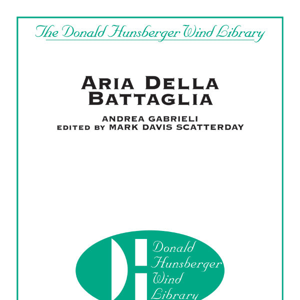 Aria Della Battaglia Cover Image