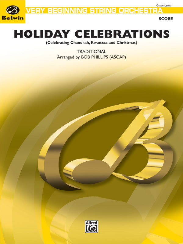 Holiday Celebrations (Celebrating Chanukah, Kwanzaa and Christmas): 1st Percussion Sheet Music Preview