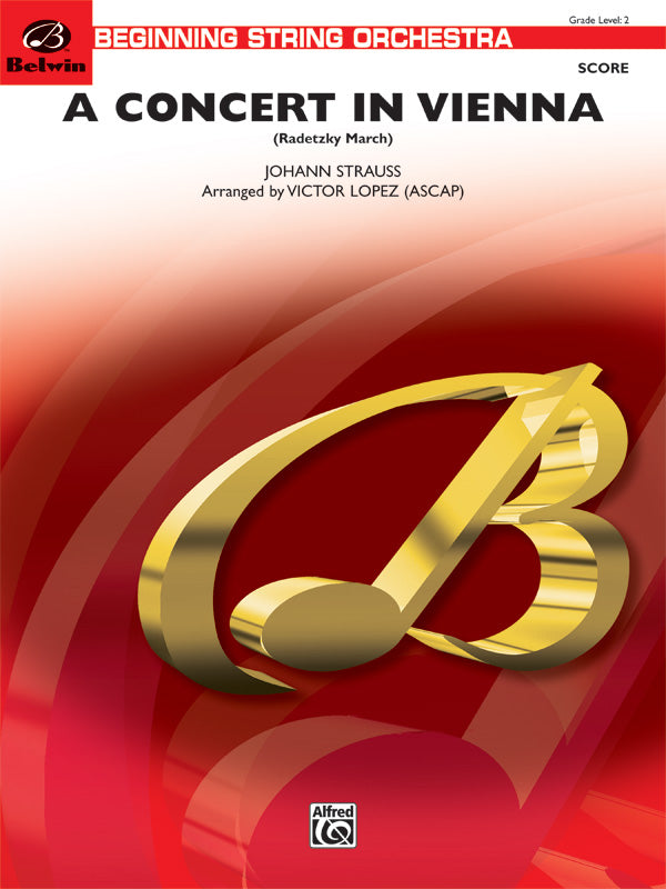 A Concert in Vienna: Score Sheet Music Preview