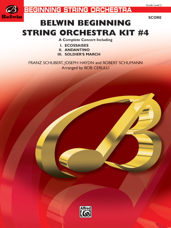Belwin Beginning String Orchestra Kit #4 Cover Image