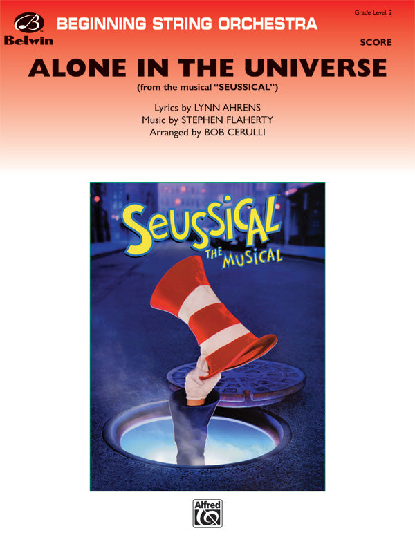 Alone in the Universe (from Seussical the Musical): String Bass Sheet Music Preview