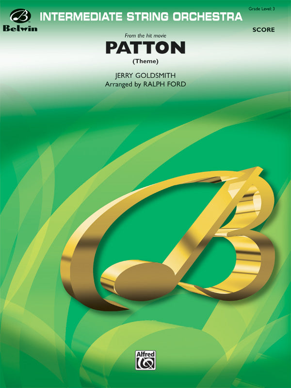 Patton (Theme): 2nd Violin Sheet Music Preview