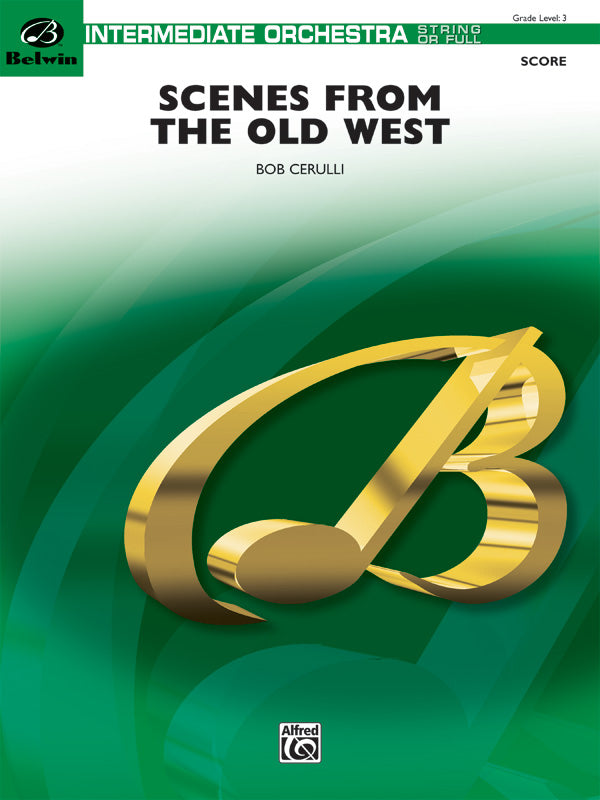 Scenes from the Old West: String Bass Sheet Music Preview