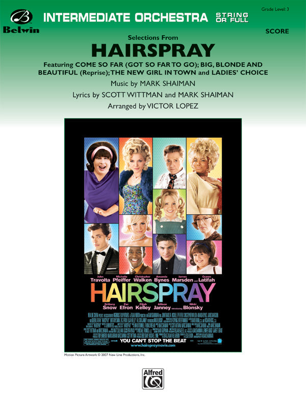 Hairspray, Selections from: Viola Sheet Music Preview