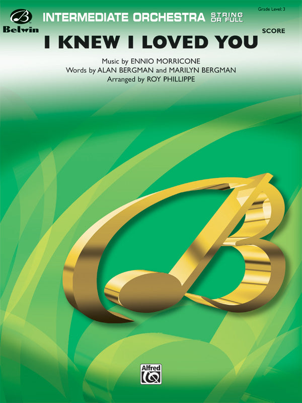 I Knew I Loved You: 2nd B-flat Clarinet Sheet Music Preview