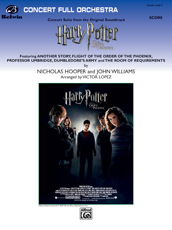 <i>Harry Potter and the Order of the Phoenix,</i> Concert Suite from Cover Image
