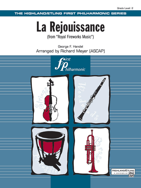 La Rejouissance (from <i>Royal Fireworks Music</i>) Cover Image