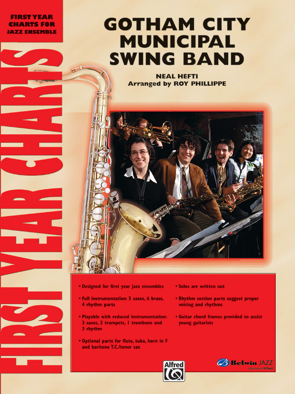 Gotham City Municipal Swing Band Cover Image
