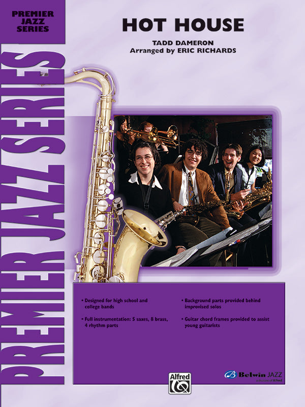 Hot House: Drums Sheet Music Preview