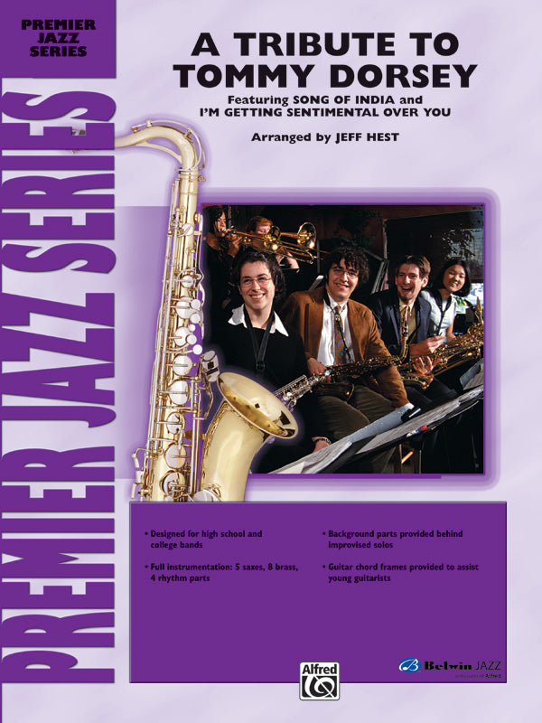 A Tribute to Tommy Dorsey: 3rd B-flat Clarinet Sheet Music Preview