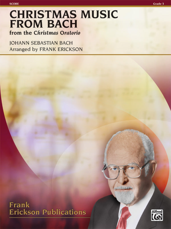 Christmas Music from Bach: E-flat Alto Saxophone Sheet Music Preview