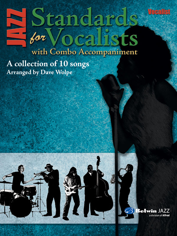 Jazz Standards for Vocalists with Combo Accompaniment Cover Image