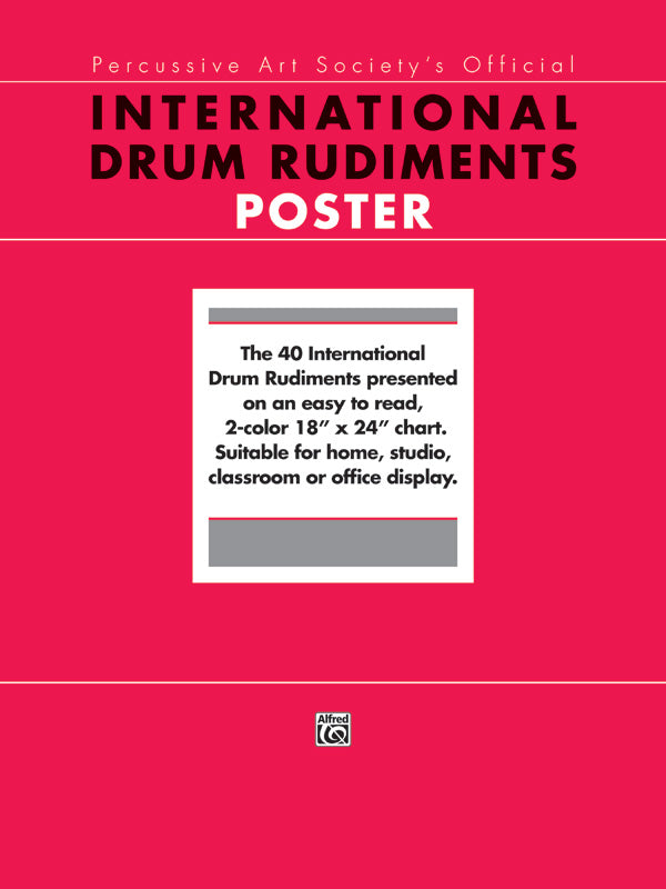 International Drum Rudiments Cover Image
