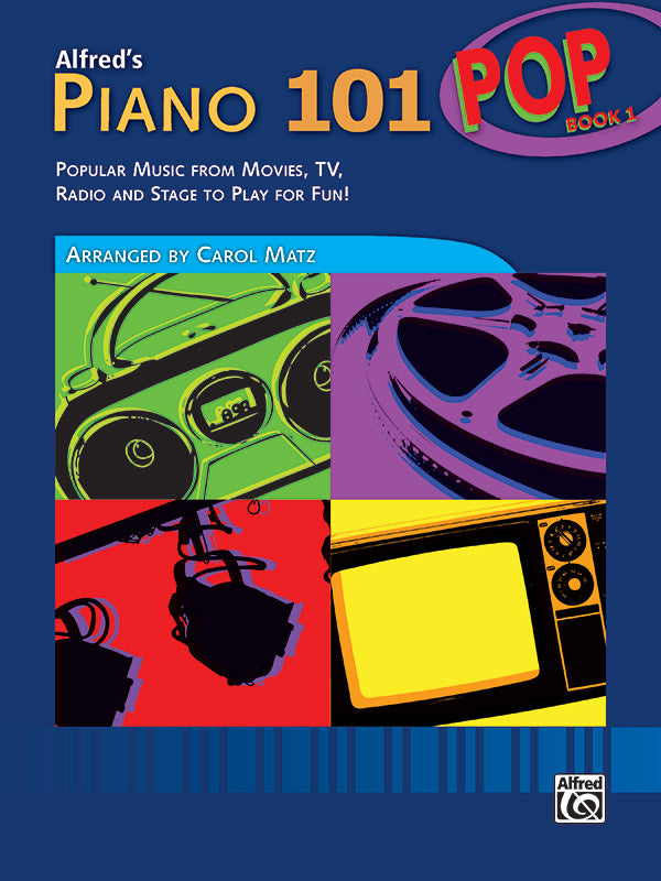 Alfred's Piano 101, Pop Book 1 Cover Image