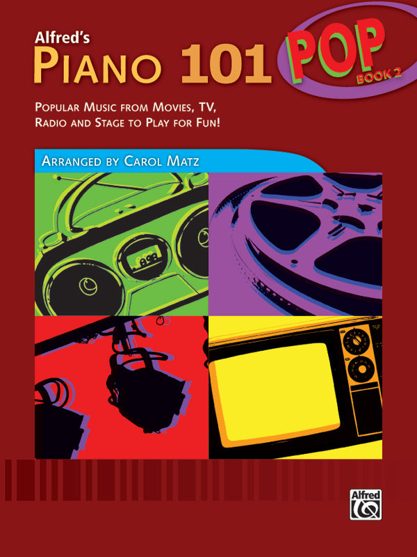 Alfred's Piano 101, Pop Book 2 Cover Image