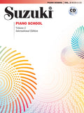 Suzuki Piano School International Edition Piano Book and CD, Volume 2 Cover Image