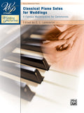 Wedding Performer: Classical Piano Solos for Weddings Cover Image