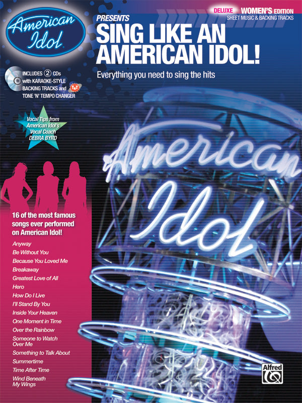 American Idol® Presents: Sing Like an American Idol! DELUXE Women's Edition Cover Image