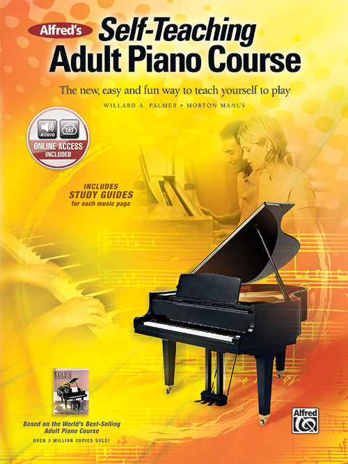Alfred's Self-Teaching Adult Piano Course Cover Image