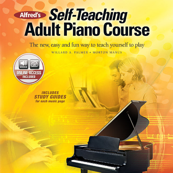 Alfred's Self-Teaching Adult Piano Course Cover Image