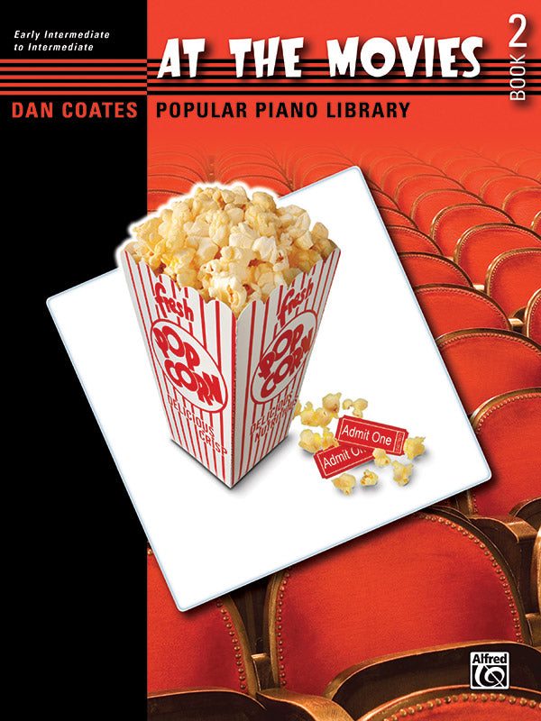Dan Coates Popular Piano Library: At the Movies, Book 2 Cover Image