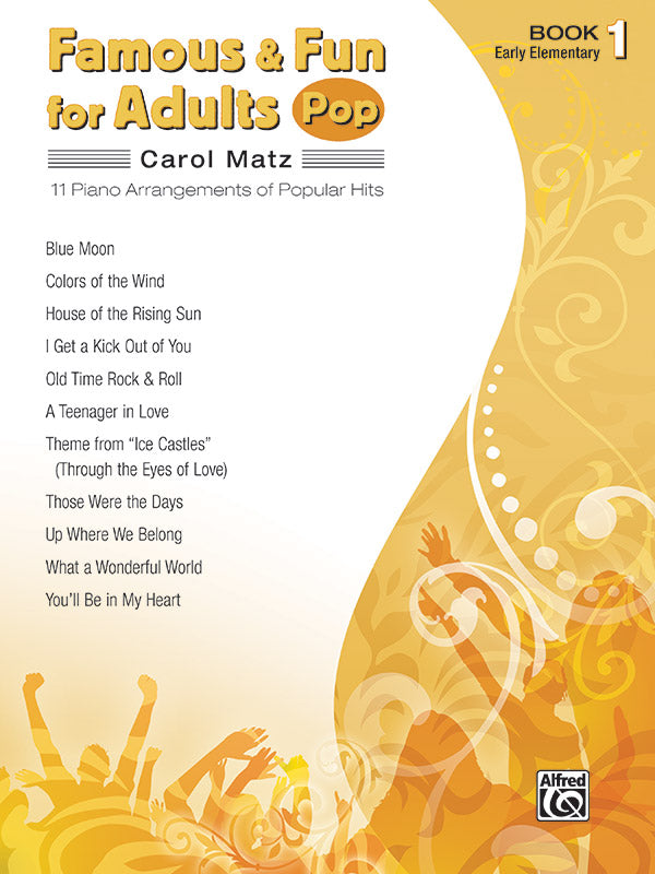 Famous & Fun for Adults: Pop, Book 1 Cover Image