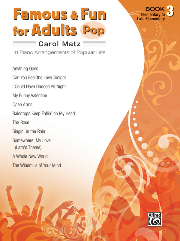Famous & Fun for Adults: Pop, Book 3 Cover Image