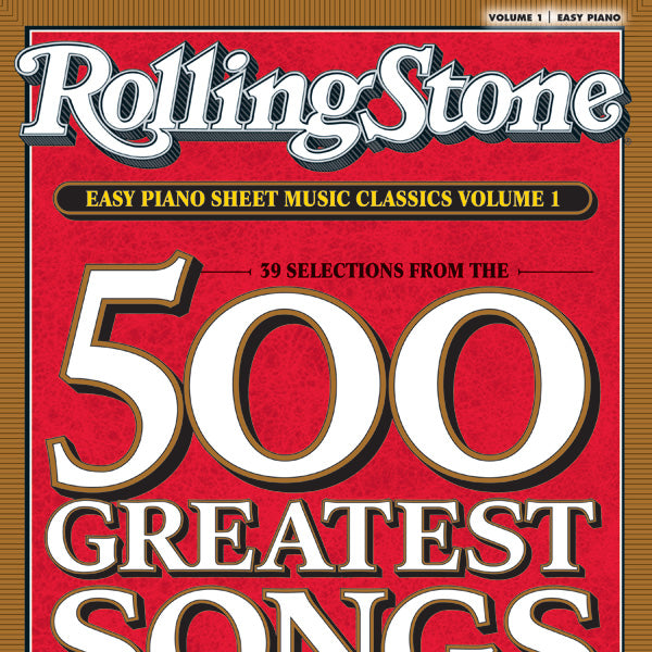 <i>Rolling Stone</i>® Easy Piano Sheet Music Classics, Volume 1 Cover Image