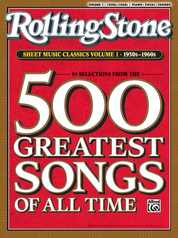 Rolling Stone Sheet Music Classics, Volume 1: 1950s-1960s Cover Image
