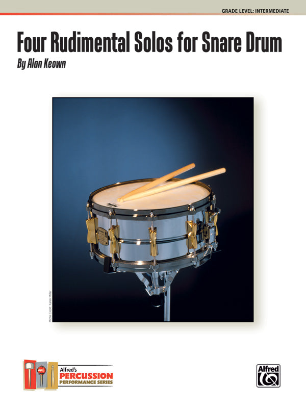 Four Rudimental Solos for Snare Drum Cover Image