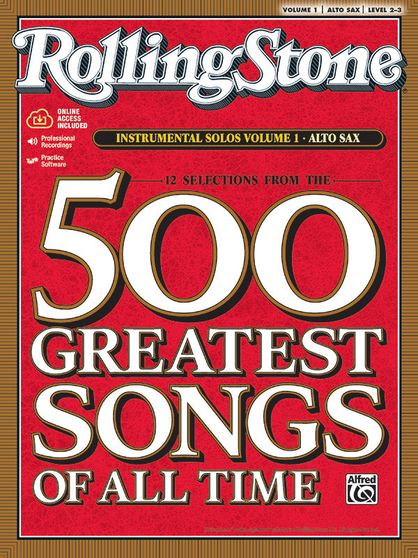 Selections from <i>Rolling Stone</i> Magazine's 500 Greatest Songs of All Time: Instrumental Solos, Volume 1 Cover Image
